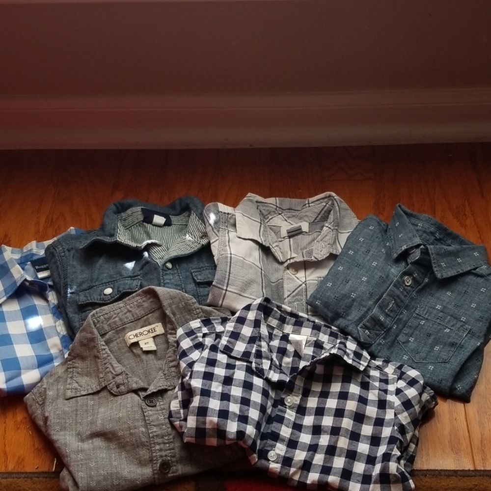 6 boys shirts